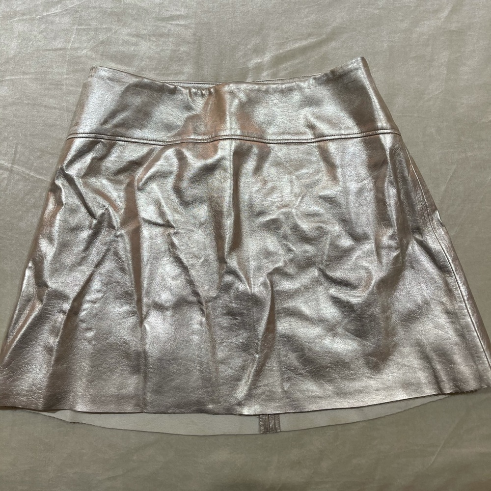 Metallic skirt